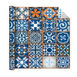 Moroccan Tiles Blue and Orange