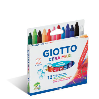 Giotto Cera Maxi Wax Pastels