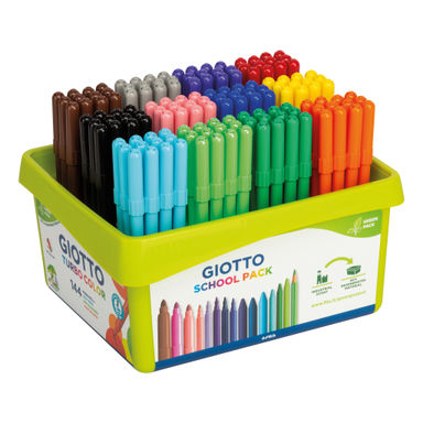 Giotto Turbo Colour Markers Class Pack 144