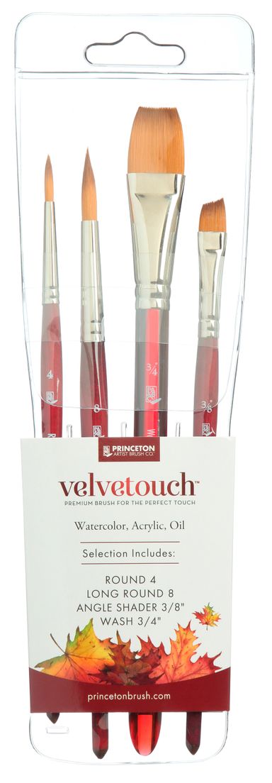 Princeton Velvetouch Mini Brush Sets