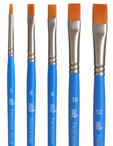 Princeton Select Artiste Brushes Flat Shader (SH)