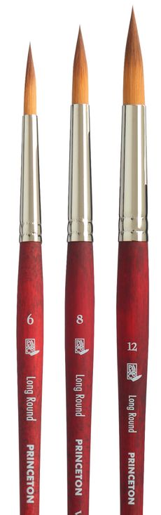 Princeton Velvetouch Brushes Long Round (SH)