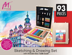 Art Advantage Sketching & Drawing Wooden Box Set