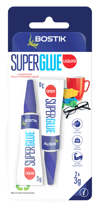 Bostik Adhesive Super Glue Liquid