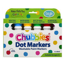 Boyle Chubbies Washable Dot Paint Markers