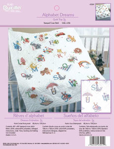 Bucilla Stamped Cross Stitch Quilt Top Kits