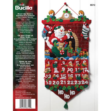 Bucilla Advent Calendar Kit