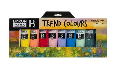 Byron Acrylic 75ml Sets of 10