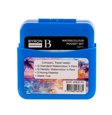 Byron Water Colour Pocket Travel Set