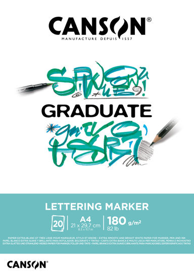 Canson Graduate Lettering Marker Pads