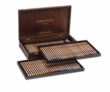 Caran d'Ache Expert Luminance 6901 Pencil Wooden Box Sets