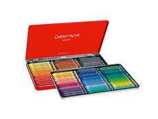 Caran d'Ache Neocolor II Aquarelle Wax Pastel Metal Box Sets