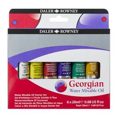 Daler Rowney Georgian Watermixable Oil Colour Sets