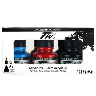 Daler Rowney FW Acrylic Ink Sets