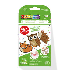 Diamond Dotz Dotzies 3 Sticker Packs