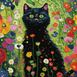 Garden Cat 40x50cm