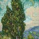 Cypresses (Van Gogh) 50.5x52.5cm