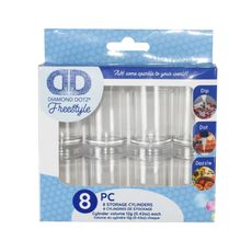 Diamond Dotz Empty Cylinders 8 Pack