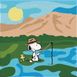 Peanuts Great Outdoors 25.4x25.4 cm