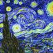 Stary Night (Van Gogh) 58x48cm