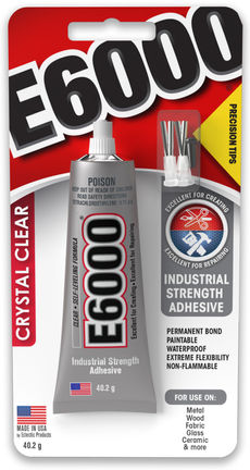 E6000 Adhesives with Precision Tips