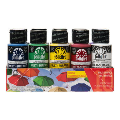 Folk Art Multi-Surface Acrylic Sets