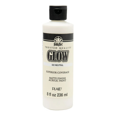 FolkArt Glow-In-The-Dark Acrylic Paint 236ml