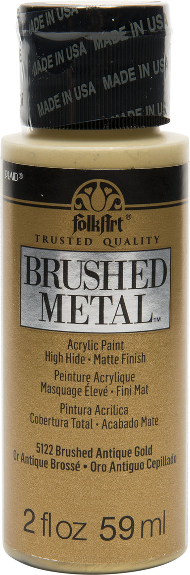 FolkArt Brushed Metal Acrylic Paint 59ml