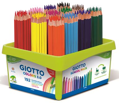 Giotto Colours 3.0 Pencils Class Pack 192