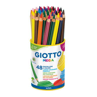 Giotto Mega Pencils Class Pack 48