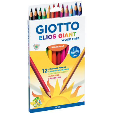 Giotto Elios Giant Wood Free Pencil Sets