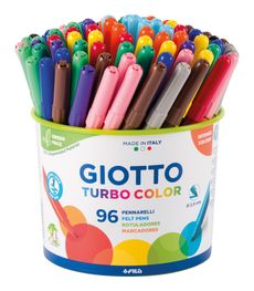 Giotto Turbo Colour Markers Class Pack 96