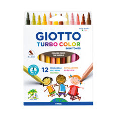 Giotto Turbo Colour Skin Tones Marker Sets