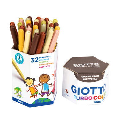 Giotto Turbo Colour Skin Tones Marker Class Pack 32