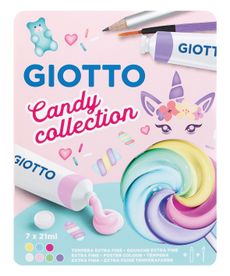 Giotto Candy Tempera Paint Collection