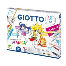 Giotto Art Lab How To Create Manga