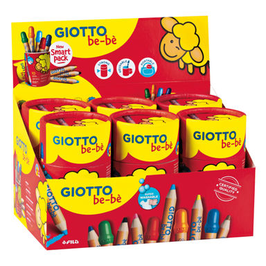 Giotto Be-Be Large Pencils