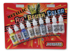 Jacquard Airbrush Color Fluid Acrylic Exciter Pack
