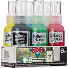 Plaid Gallery Glass Stained Glass Effect Sets