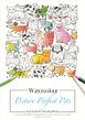 Water Colouring Book A4 Animals