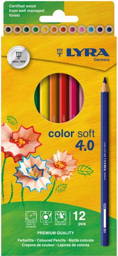 Lyra Hangable Colour Soft Pencils 4.0