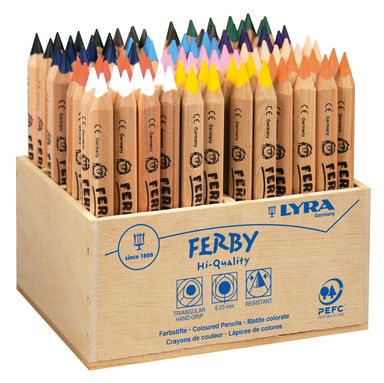 Lyra Ferby Nature Colouring Pencil Class Set 96
