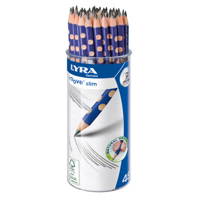 Lyra Groove Slim Graphite Pencils Class Packs 48