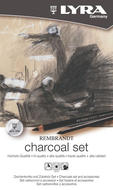 Lyra Rembrandt Charcoal Set