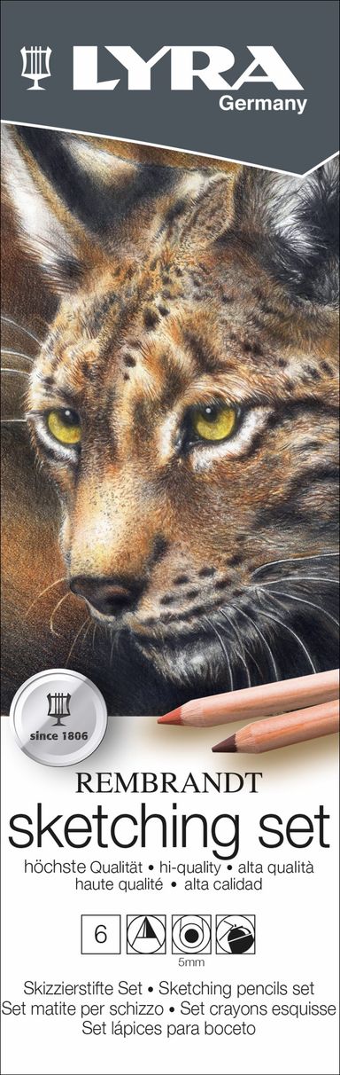 Lyra Rembrandt Sketching Set 6