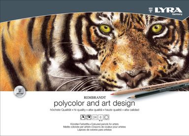 Lyra Polycolor & Art Design Wooden Box Set 30