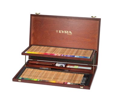Lyra Aquarell 2 Shelf Wooden Box Set