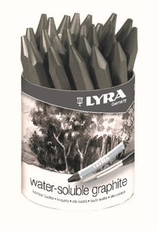 Lyra Water-Soluble Graphite Pastel Class Set 24
