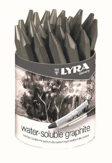 Lyra Water-Soluble Graphite Pastel Class Set 24