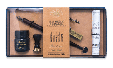 Manuscript Heritage Pen & Mini Seal Set